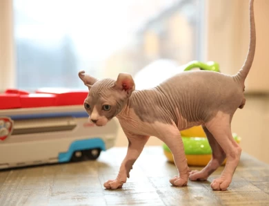 Apollo - bicolor elf Sphynx